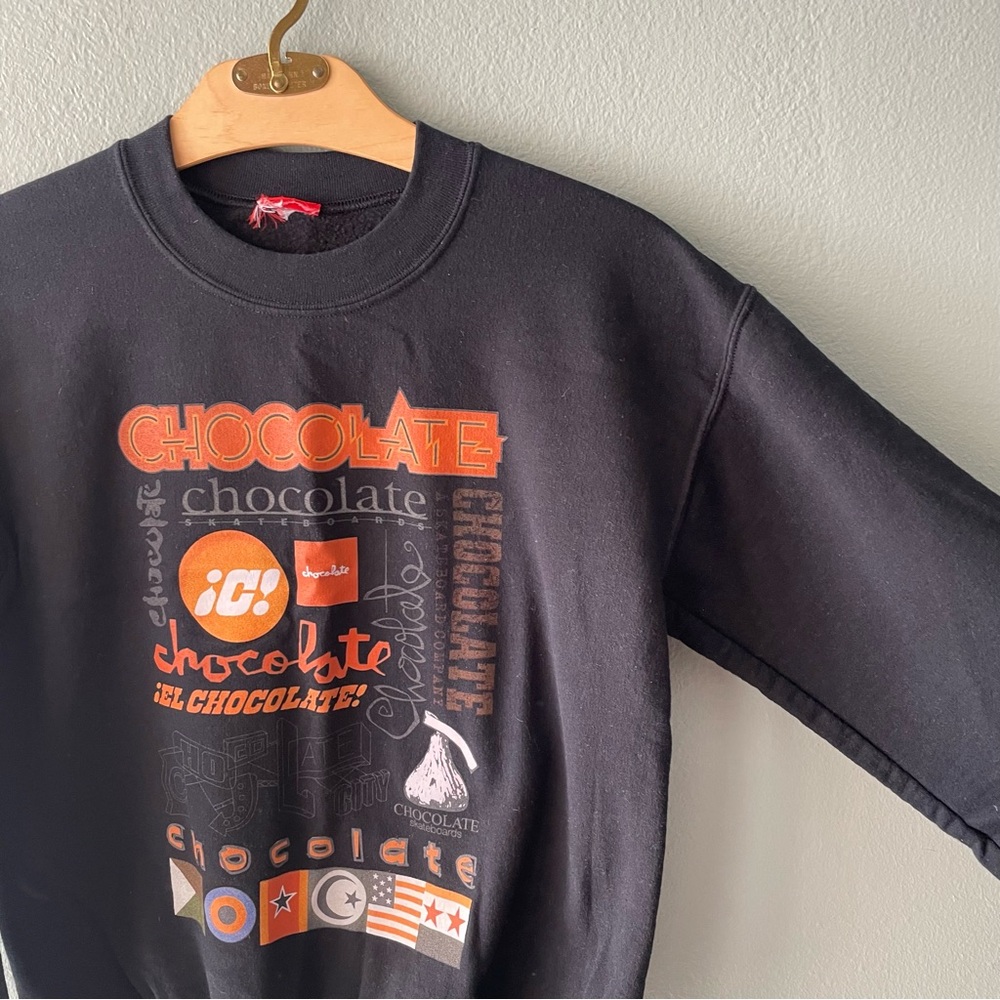 🌱5/$25🌱 Chocolate | Vintage Skateboarding Pullover Sweater